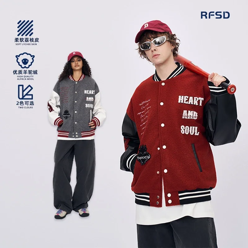 RFSD Men's | 2025 AW Retro Embroidered Bomber Jacket
