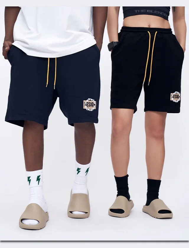 RFSD 2025 Summer Men's Elastic Waist Shorts Detail