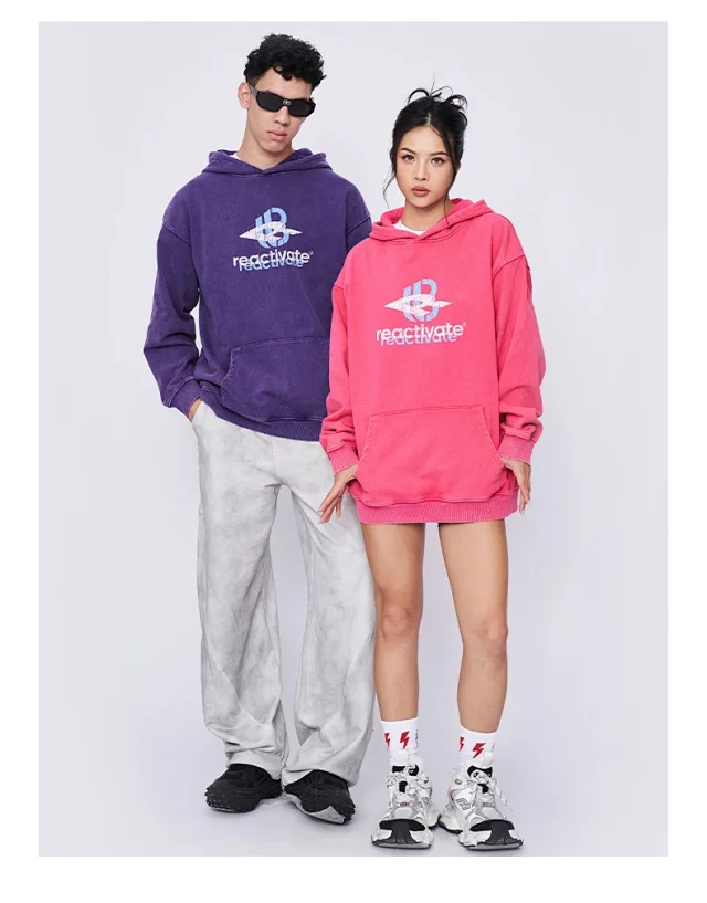 RFSD Men's 2025 Fall Wax - Dyed Hoodie Detail