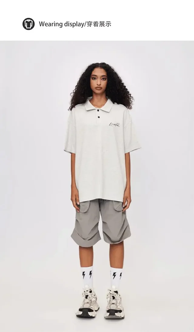 2025 Summer Men's RFSD Cotton Soft Polo Detail