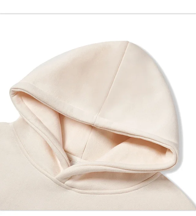 RFSD Men's 2025 A/W 380G Fleece R-Embroidery Hoodie Detail