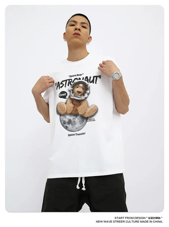RFSD 2025 Summer Men's Casual Cotton T-Shirt Detail