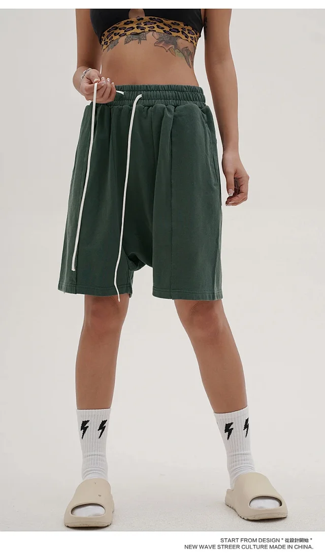RFSD Men's | 2025 Summer Loose Drawstring Shorts Detail