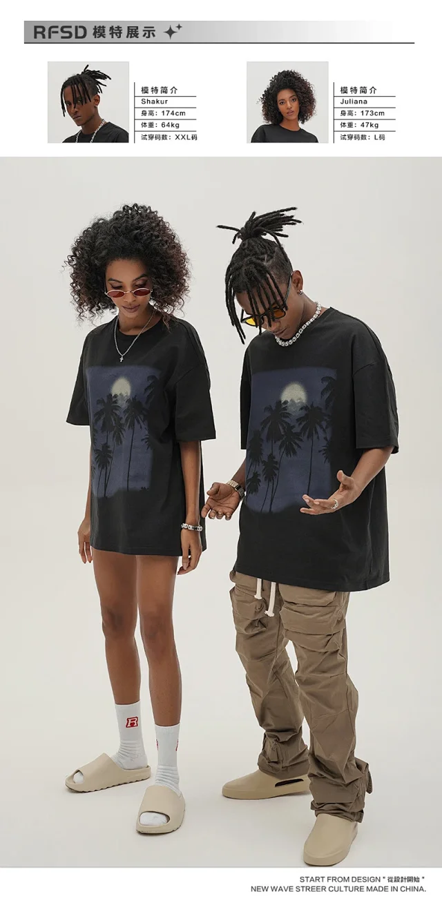 RFSD Men's Loose 230g Cotton Tee (Spring/Summer 2025) Detail