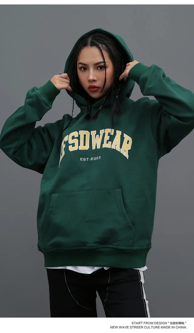 RFSD Men's 2025 Fall/Winter New Patchwork Sweatshirt Detail