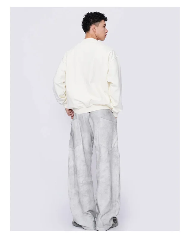 RFSD Men's | 2025 Fall Trendy Loose Sweatshirt (Balmain Dupe, Unisex) Detail