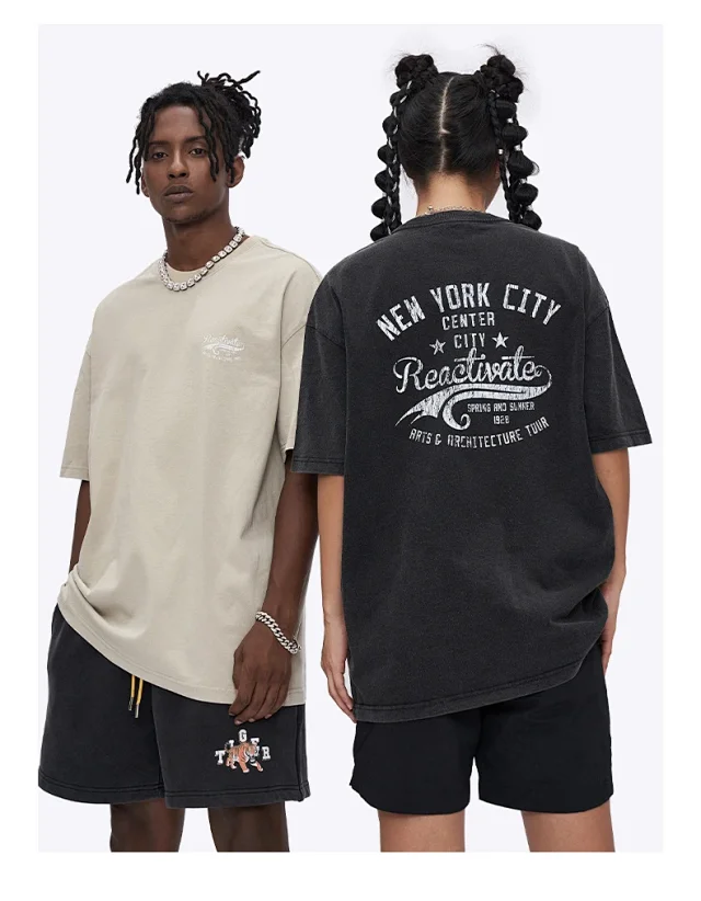 RFSD Men's | Balmain Dupe 2025 Summer Print T - Shirt Detail