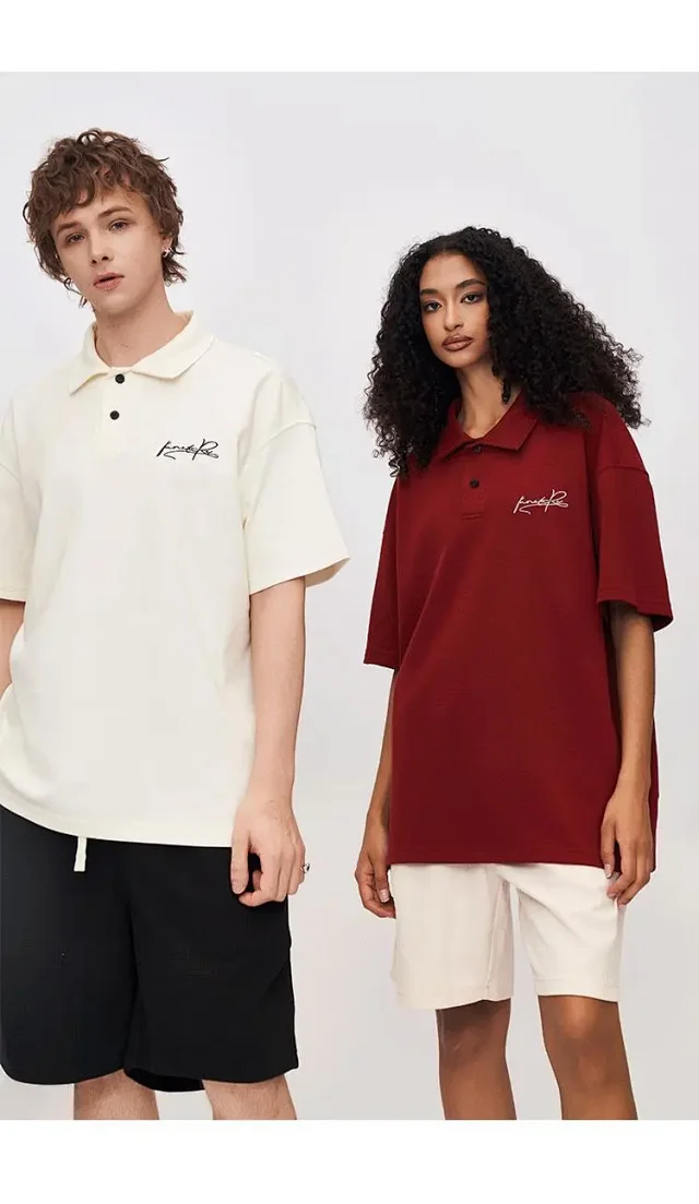 2025 Summer Men's RFSD Cotton Soft Polo Detail