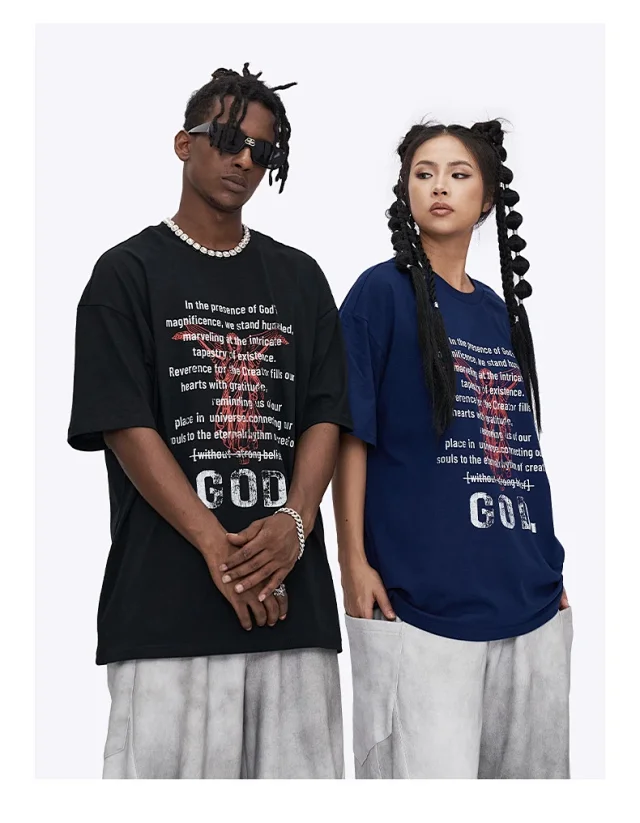RFSD Men's 2025 Summer Crack Print T - Shirt Detail