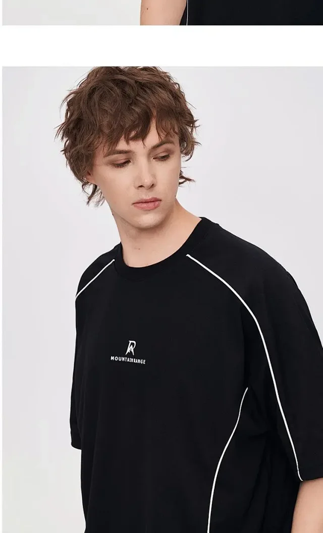 RFSD Men's Retro Stitch Crewneck Tee Detail