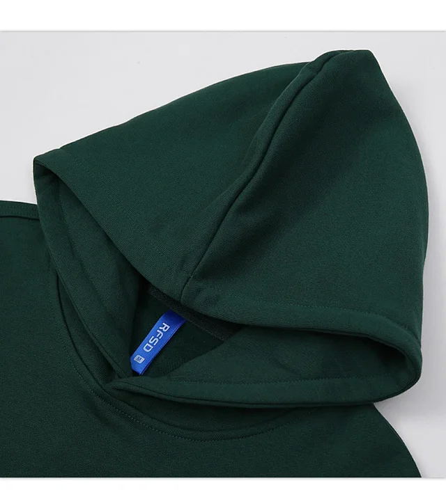 RFSD Men's 2025 FW 430G Fleece Hoodie Detail