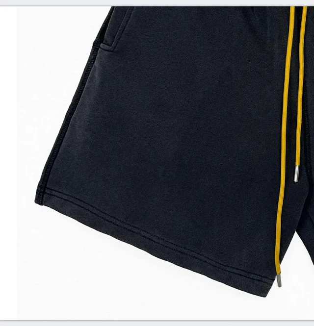 RFSD Men's | 2025 Summer 420G Heavyweight Dyed Basic Printed Shorts Detail