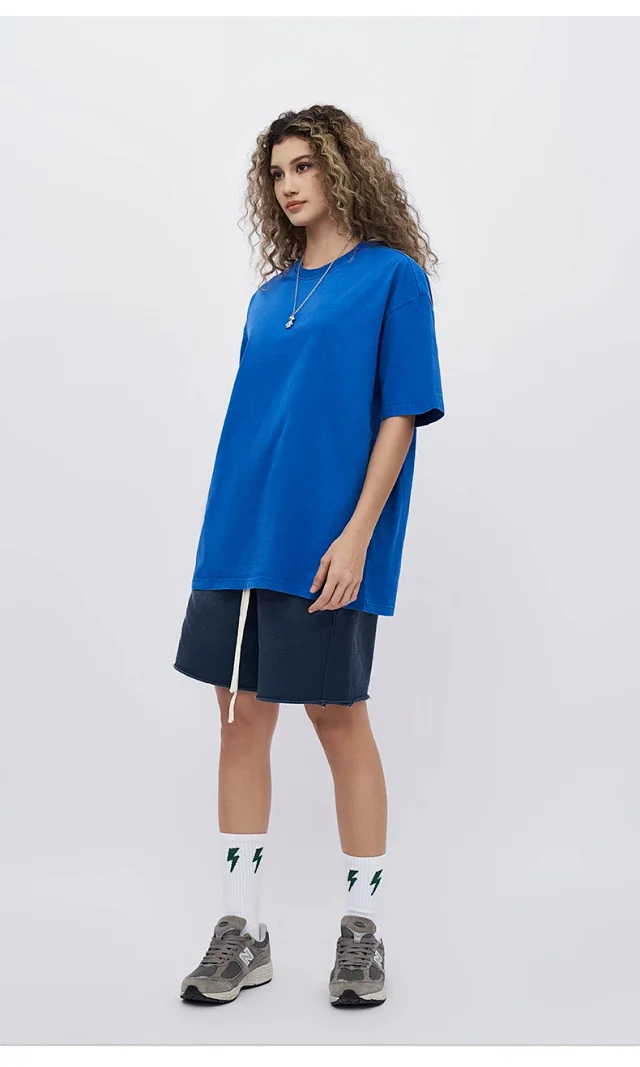 RFSD Men's | Balenciaga Dupe 285G Washed Wax-Dyed Tee Detail