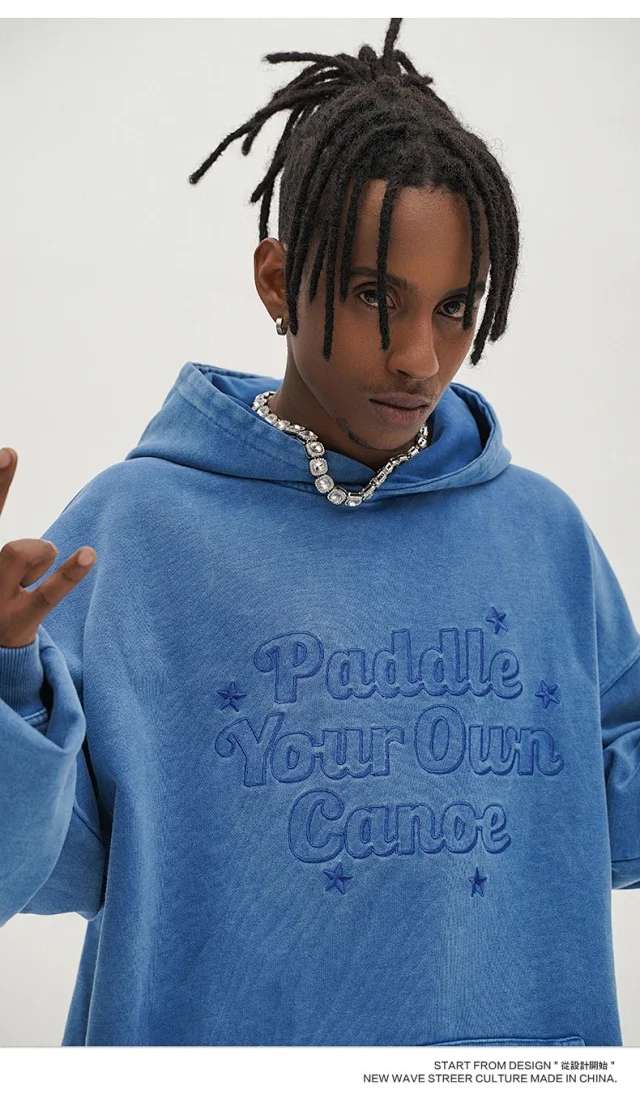 RFSD Men's 2025 Spring Embroidered Hoodie Detail