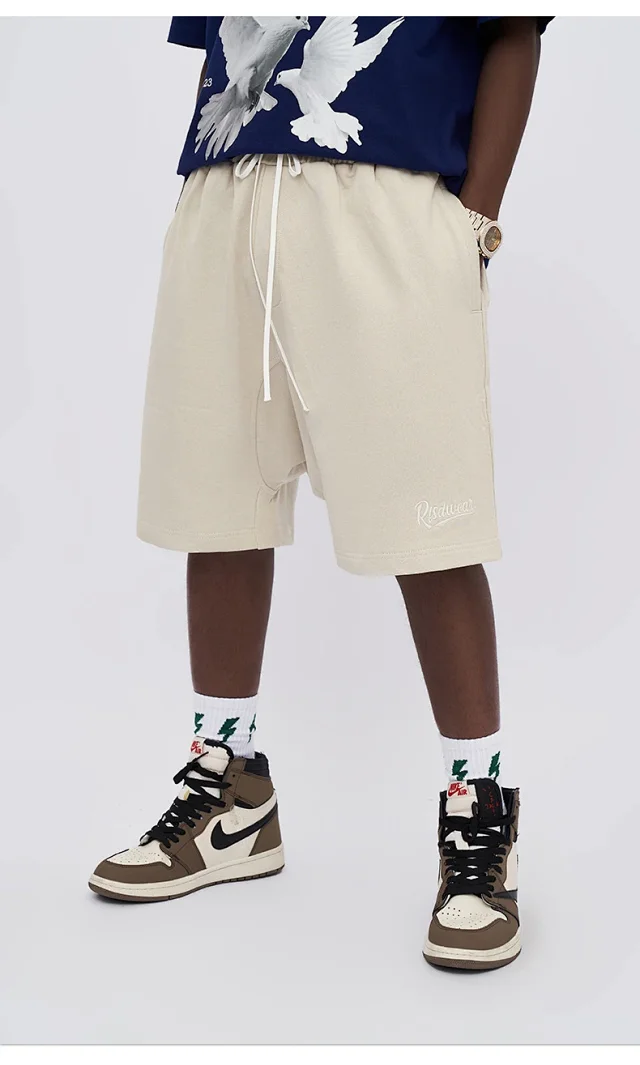 RFSD Men's 2025 Summer Embroidery Shorts (400g) Detail