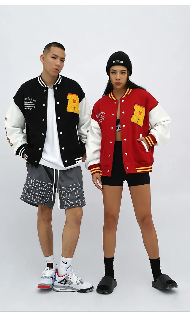 RFSD Men's 2025 FW Fleece Baseball Jacket Detail