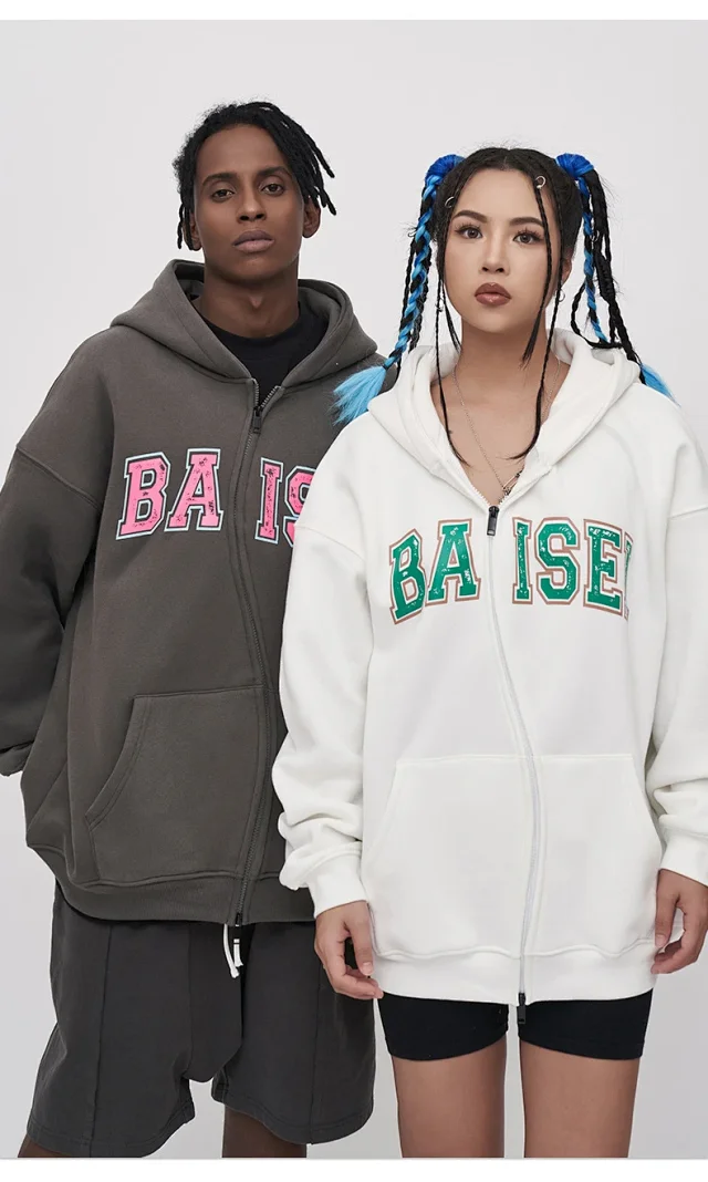 RFSD Men's Zip Hoodie 2025 Fall Detail