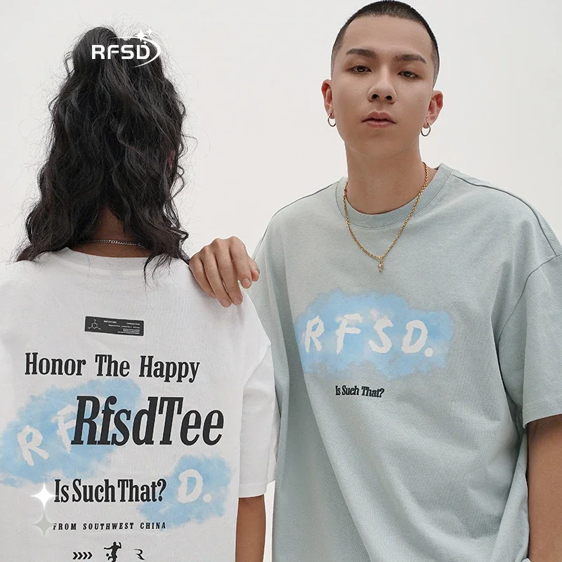 RFSD Men's 2025 Summer New Loose Street Tee (230g)