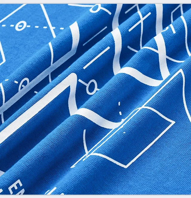 RFSD Men's 2025 SS Streetwear Loose Printed Tee Detail