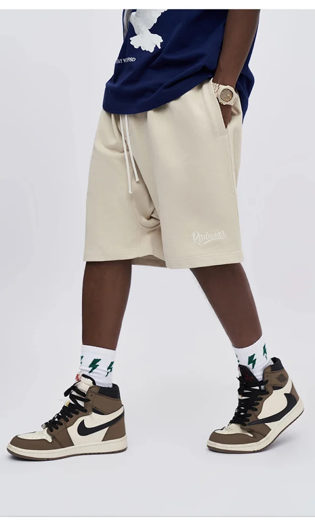 RFSD Men's 2025 Summer Embroidery Shorts (400g) Detail