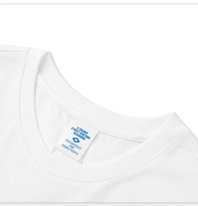 RFSD Men's 2025 Summer T-shirt (230g Cotton, Fun Head Print) Detail