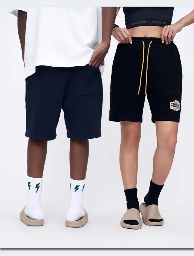 RFSD 2025 Summer Men's Elastic Waist Shorts Detail