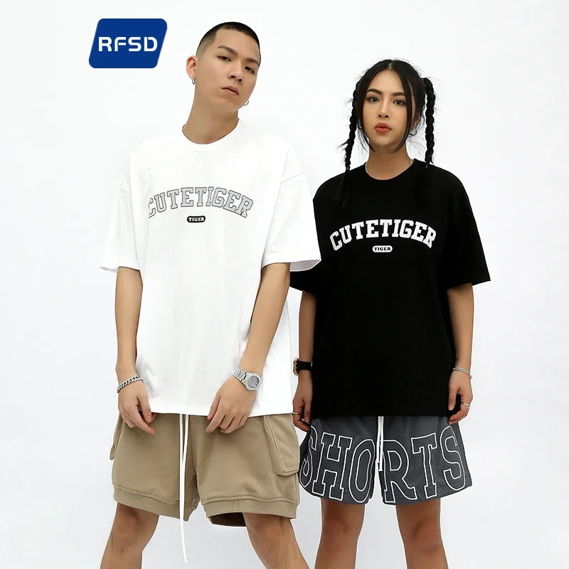 RFSD Men's 2025 Summer Trendy Loose T-shirt (230g DTG Print)