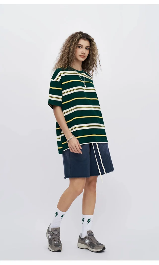 RFSD Menswear | Cityboy Retro Contrast Striped T-shirt Detail