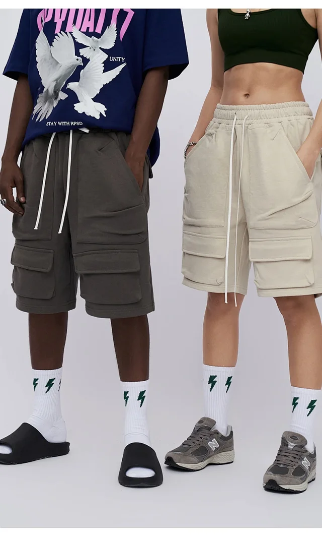 RFSD Men's 2025 Summer Multi-pocket Cargo Shorts Detail