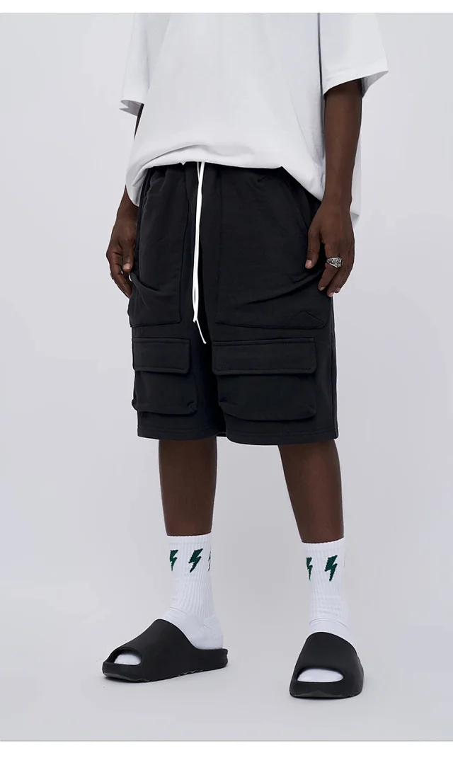 RFSD Men's 2025 Summer Multi-pocket Cargo Shorts Detail
