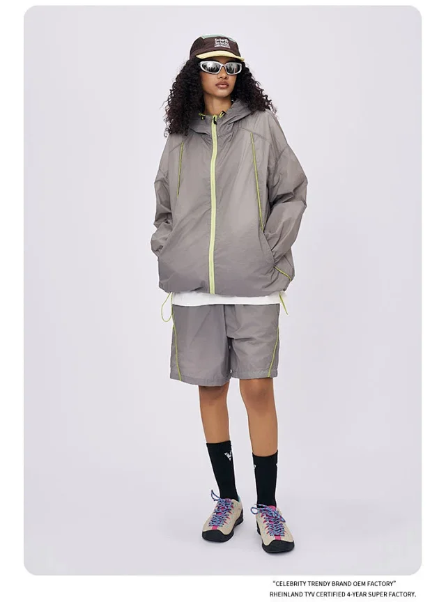 2025 Summer New Unisex Slim Sunscreen Suit Detail