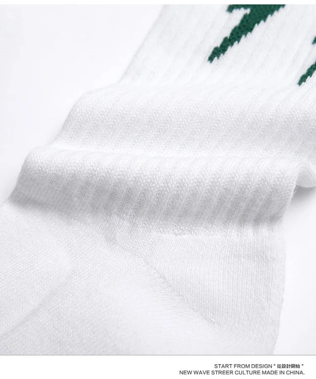 RFSD Accessories | 2025 Autumn/Winter New Street Contrast Color Socks Trendy Patchwork Sports Long Socks for Men Detail