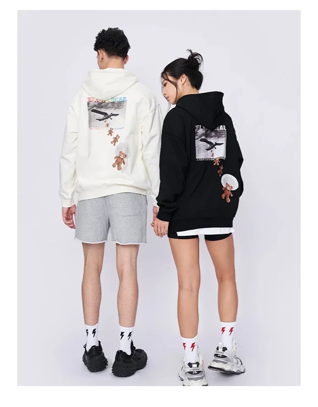 RFSD Men's 2025 FW 430G Oversized Hoodie Detail