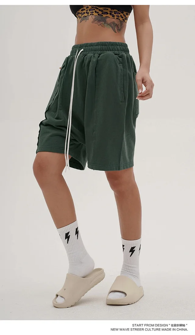 RFSD Men's | 2025 Summer Loose Drawstring Shorts Detail