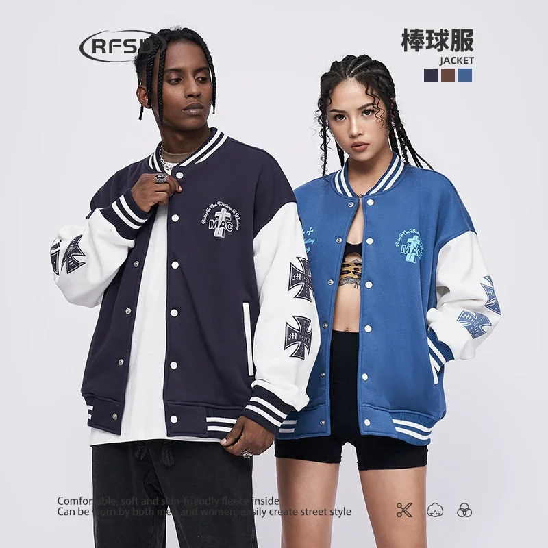 RFSD | 2025 FW New Color - Blocked Loose Print Jacket
