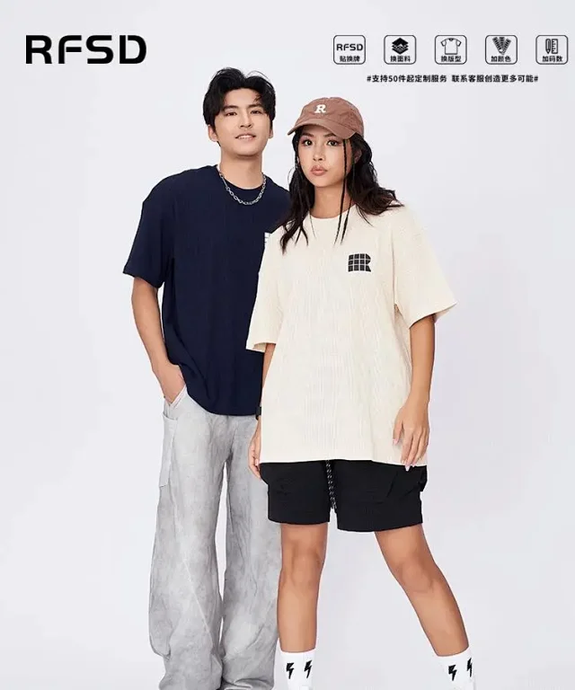 RFSD Men's | Waffle R Print T-shirt 2025 SS New Detail