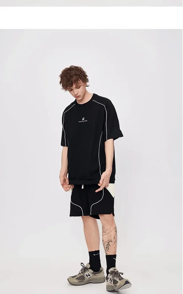 RFSD Men's Retro Stitch Crewneck Tee Detail