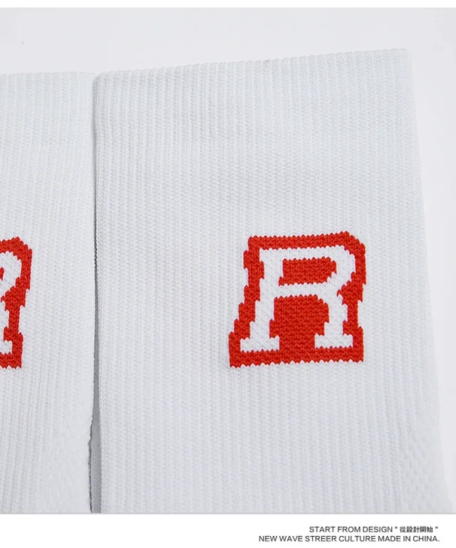 RFSD Accessories | 2025 Autumn/Winter Trendy Brand New Creative Casual Thickened Mid-High Tube Socks Unisex Detail