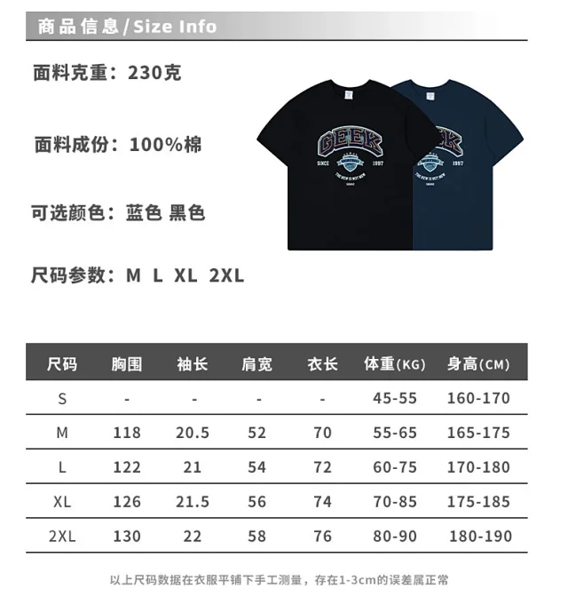 RFSD Men's T-shirt, 2025 Spring/Summer New Detail