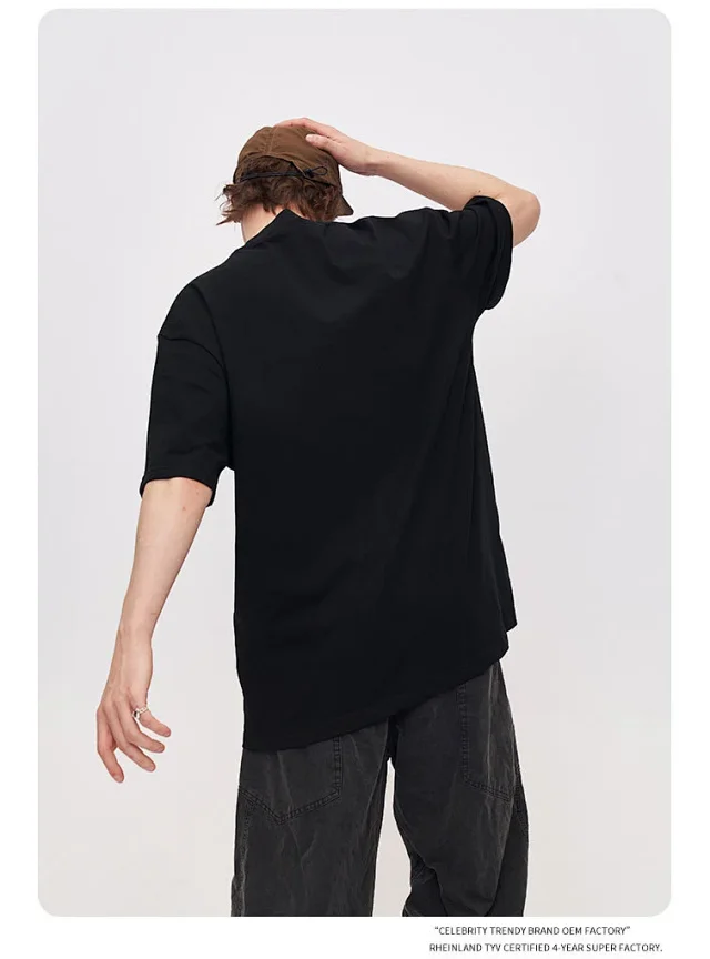 RFSD Men's 2025 SS 305G Heavyweight T-shirt Detail