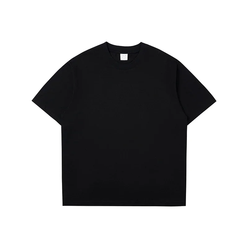 RFSD Men's | 2025 Summer Black & White Pure Color T - Shirt (230g Combed Cotton)
