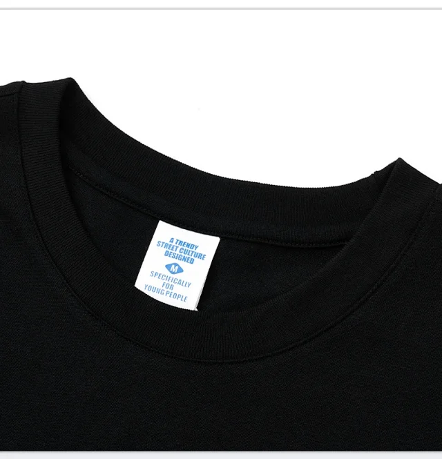 RFSD Men's 2025 Summer American Cotton Portrait Print T-shirt Detail