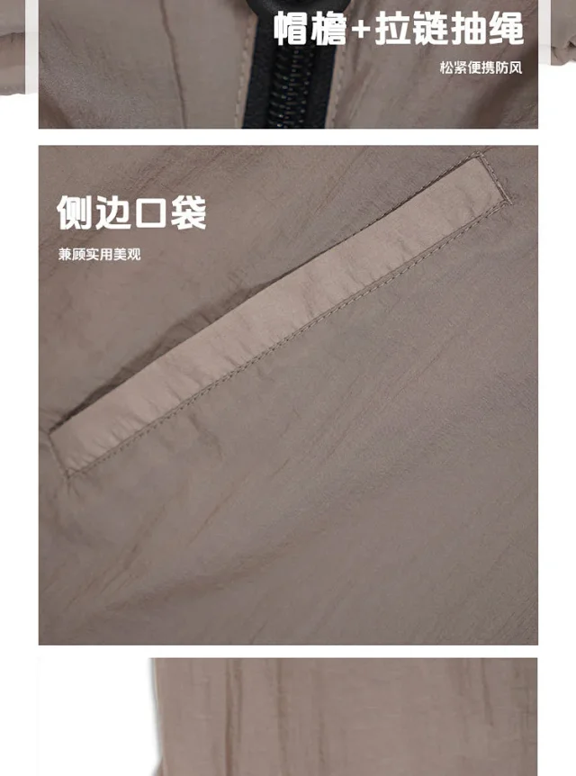 RFSD Men's 2025 Spring/Summer Lightweight Cool Tech Sun Protection Jacket Detail