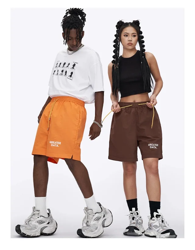 RFSD Men's 2025 Summer Print Work Shorts Detail