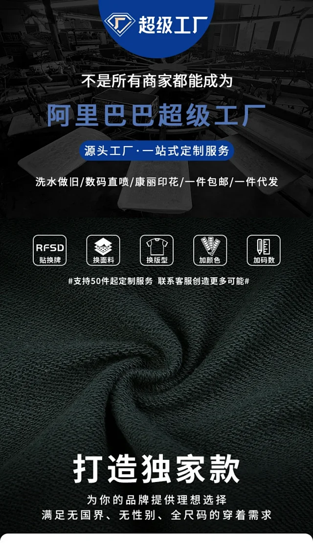 RFSD Men's Hoodie & Sweatpants Set Detail