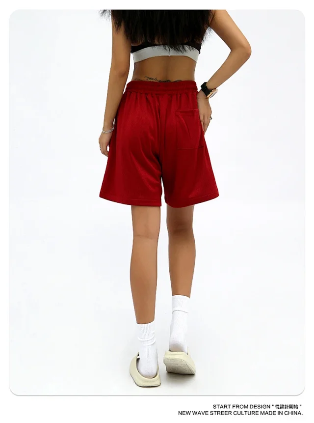 RFSD Men's | 2025 Summer New American Hip - Hop Drawstring Basketball Shorts Detail