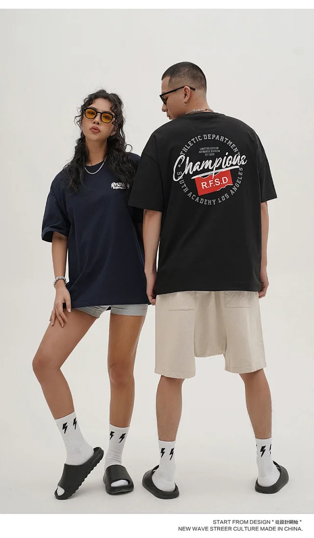 RFSD Men's Streetwear T-Shirt (2025 Spring/Summer) Detail