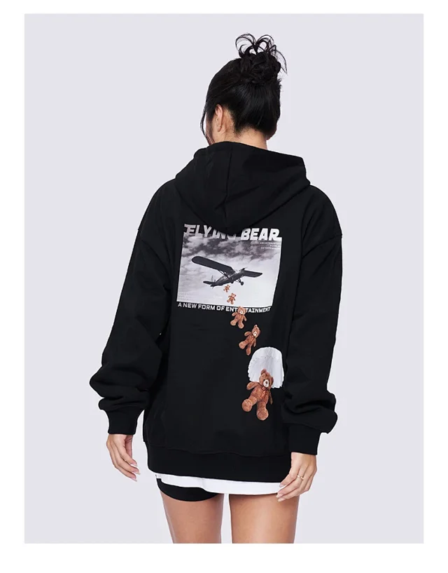 RFSD Men's 2025 FW 430G Oversized Hoodie Detail