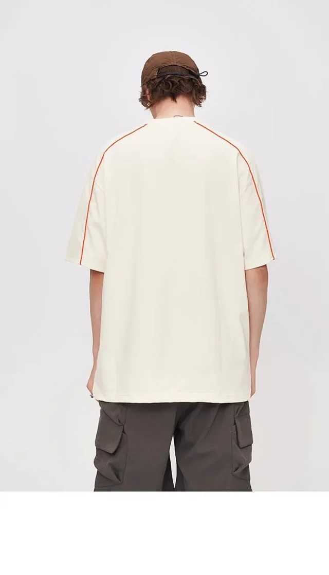 RFSD Men's Retro Stitch Crewneck Tee Detail