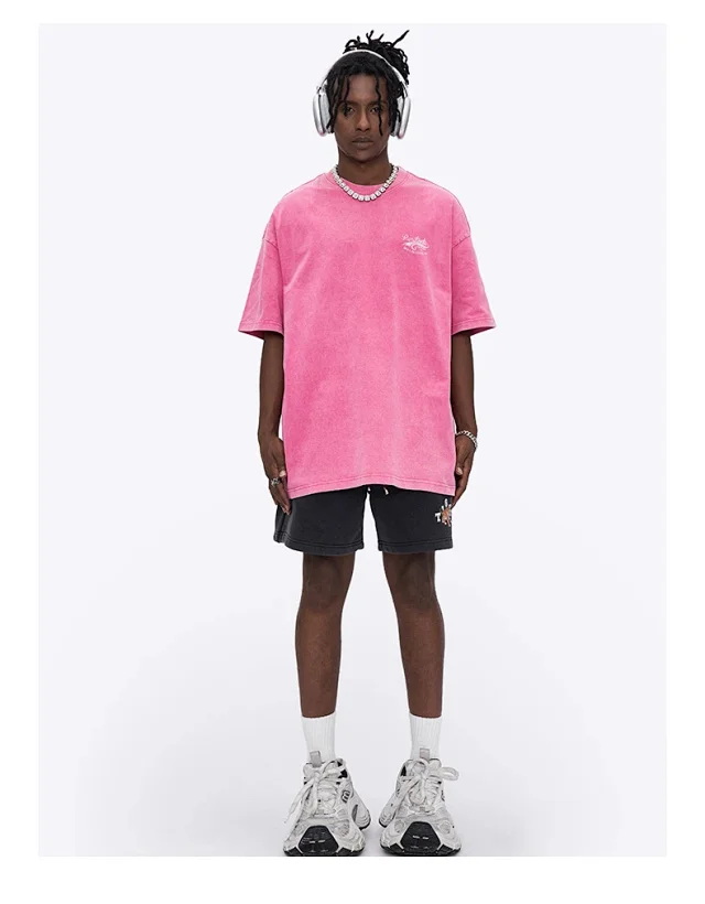 RFSD Men's | Balmain Dupe 2025 Summer Print T - Shirt Detail